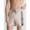 Pánske plavky LM0KM00991 ACE béžové - Calvin Klein