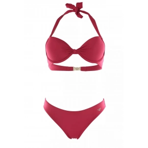 Dámske dvojdielne plavky 262456 4R301 01975 malinové - Emporio Armani