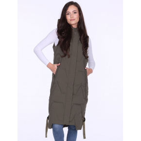 Dámska vesta BLH220050F Khaki - Perso