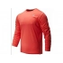 Pánske funkčné tričko s dlhým rukávom MT93182 červeno-oranžová - New Balance