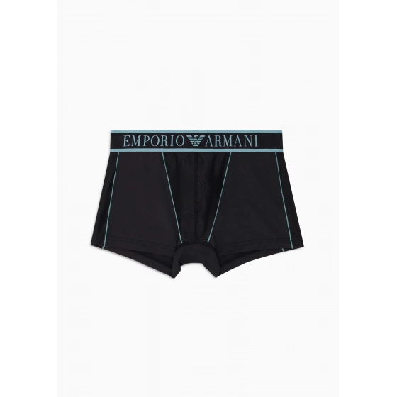 Pánske boxerky 112043 3F532 00020 čierne - Emporio Armani
