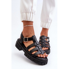 Sandále N75-4 čierne - Step in style Sandále N75-4 čierne - Step in style