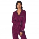 Dámske pyžamo YI2922684F 501 fialová vzor - DKNY