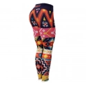 Dámske fitness legíny Six Deuce Aztec - multicolor - Litex