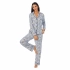 Dámske pyžamo YI2822668 biele s potlačou - DKNY