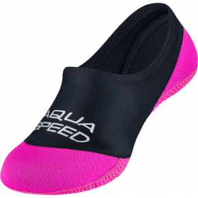 Ponožky na plávanie Neo 177 čiernofialové - Aqua Speed
