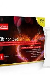 Rozpustné afrodiziakum pre mužov a ženy Elixir Of Love 4 sáčky (Á5,28MG) - Valavani