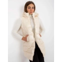 Dámska vesta NM KZ D2 3818.98P ecru - FPrice