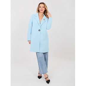 Dámsky kabát IT EN FL8153 1.06 svetlo modrá - Rue Paris
