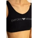 Nevystužená braletka 164403 1P227 00020 čierna - Emporio Armani
