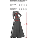 Dámske maxi šaty 669-1 fľaškovo zelené - Numoco