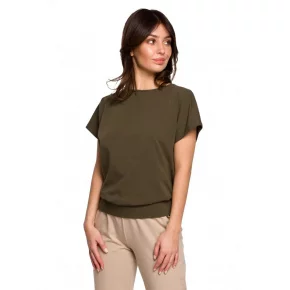 Dámska blúzka B224 khaki - Bewear