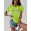 Dámske tričko 277745 neónovo limetkové - Ola Voga