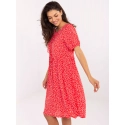 Dámske šaty D73771M30466A červené - Sublevel