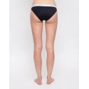 Spodný diel plaviek KW0KW00658-BEH čiernobiela - Calvin Klein