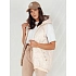 Kamizelka damska pikowana COLINE biała FashionStreet TY4114