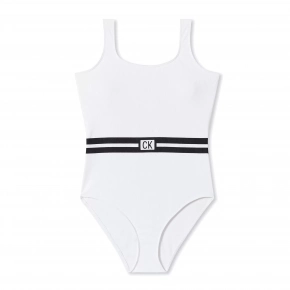 Dámské jednodílné plavky KW0KW00985-YCD - Calvin Klein