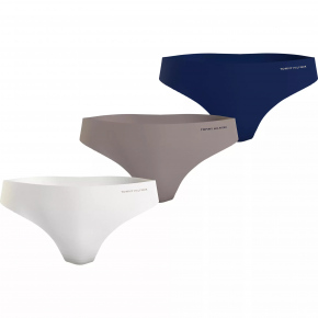 Dámske nohavičky 3P BRAZILIAN UW0UW03871 0RY biele/béžové/tm.modré - Tommy Hilfiger Dámske nohavičky 3P BRAZILIAN UW0UW03871 0RY biele/béžové/tm.modré - Tommy Hilfiger