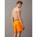 Pánske plavky KM0KM000992 SE9 oranžové - Calvin Klein