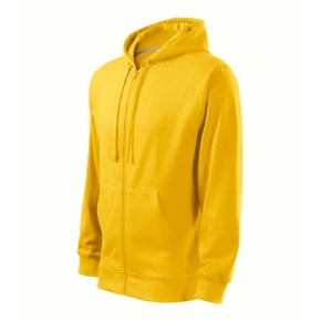 Trendy Zipper mikina pánska žltá - Malfini