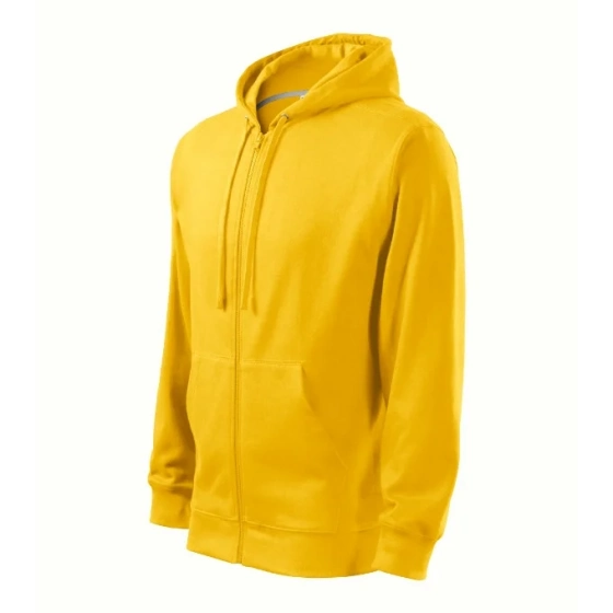 Trendy Zipper mikina pánska žltá - Malfini