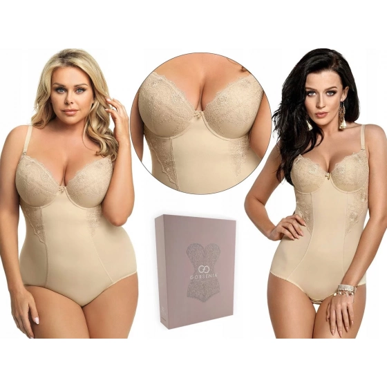 Dámske body Livia G184 béžová - Gorsenia