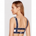 Bralette športová podprsenka 163651 1P227 0010 biela - Emporio Armani