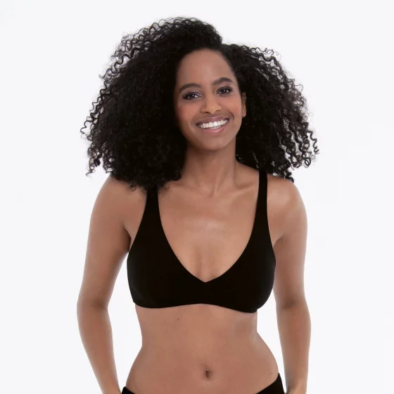 Dámske plavky Style Pure Top Bikini horný diel 8780-1 Čierna - Anita RosaFaia