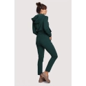 Dámske nohavice B243 tmavo zelené - BeWear
