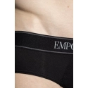Pánske slipy 2PACK 111733 3F542 16844 čiernosivé s prúžkom - Emporio Armani
