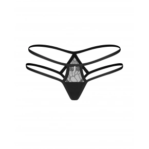 Dámské kalhotky Arrowel černé - Obsessive