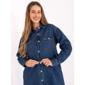 Dámske Jeans šaty D80026BI30469M314 Tmavomodrá - FPrice