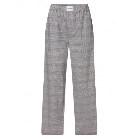 Dámske pyžamové nohavice QS6893E 5FQ čierno / biela - Calvin Klein
