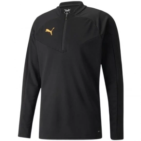 Pánske tréningová ľahká mikina 1/4 Zip 657950 45 Čierna - Puma