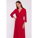 Dámske šaty S385 Červená - Stylove