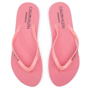 Dámske žabky KW0KW00397 ružová - Calvin Klein