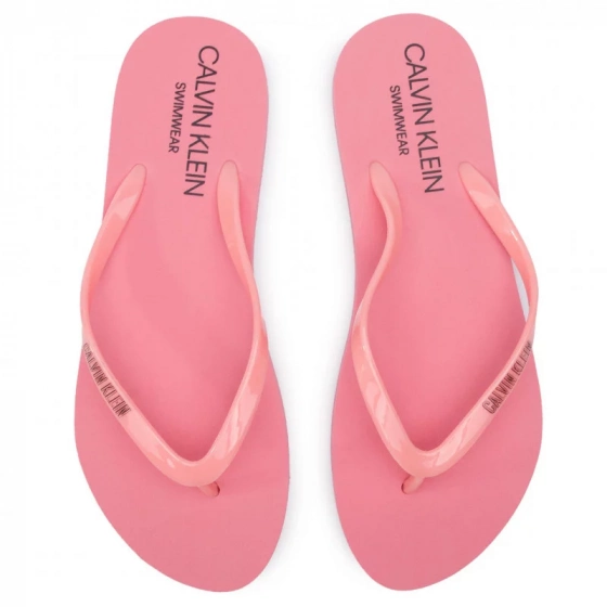 Dámske žabky KW0KW00397 ružová - Calvin Klein