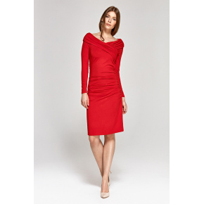 Dámske šaty CS07 červené - Colett