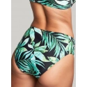 Dámske plavkové nohavičky Bali Midi Brief SW1646 zelené s potlačou - Panache