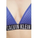 Dámska plavková podprsenka KW0KW02610 C86 modrá - Calvin Klein