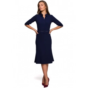 Dámske šaty S231 tmavo modré - Stylove Dámske šaty S231 tmavo modré - Stylove