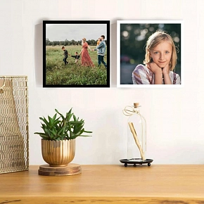 Personalizovaný magický fotoobraz v rámu - 2x čtverec 20x20 - fotografie Personalizovaný magický fotoobraz v rámu - 2x čtverec 20x20 - fotografie