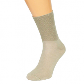 Dámske ponožky D-506 béžové - Bratex
