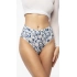 Nohavičky Shells Simple Brasil Maxi modro-biele - Julimex