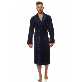 Pánsky župan 2111 Luca tm. modrá - L&L