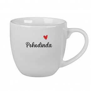 Personalizovaný keramický hrníček Pohodinda 400 ml 
