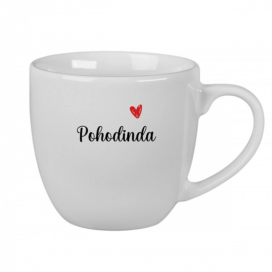 Personalizovaný keramický hrníček Pohodinda 400 ml 