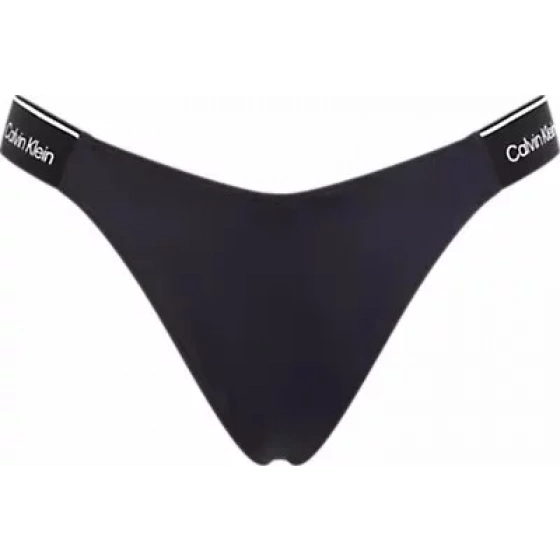 Dámske plavkové nohavičky DELTA BIKINI KW0KW02430 BEH čierne - Calvin Klein