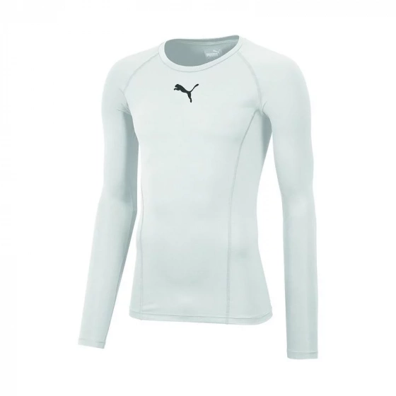 Pánske termo tričko LIGA Baselayer LS 655920-04 Biela - Puma