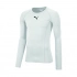 Pánske termo tričko LIGA Baselayer LS 655920-04 Biela - Puma